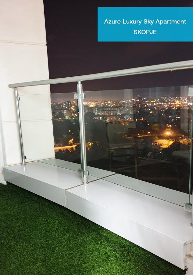 Azure Luxury Sky Apartment Skopje Exterior foto